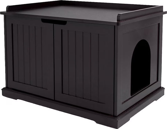 Luxury Litter Box Cabinet - Mid-Century Modern Cat Furniture