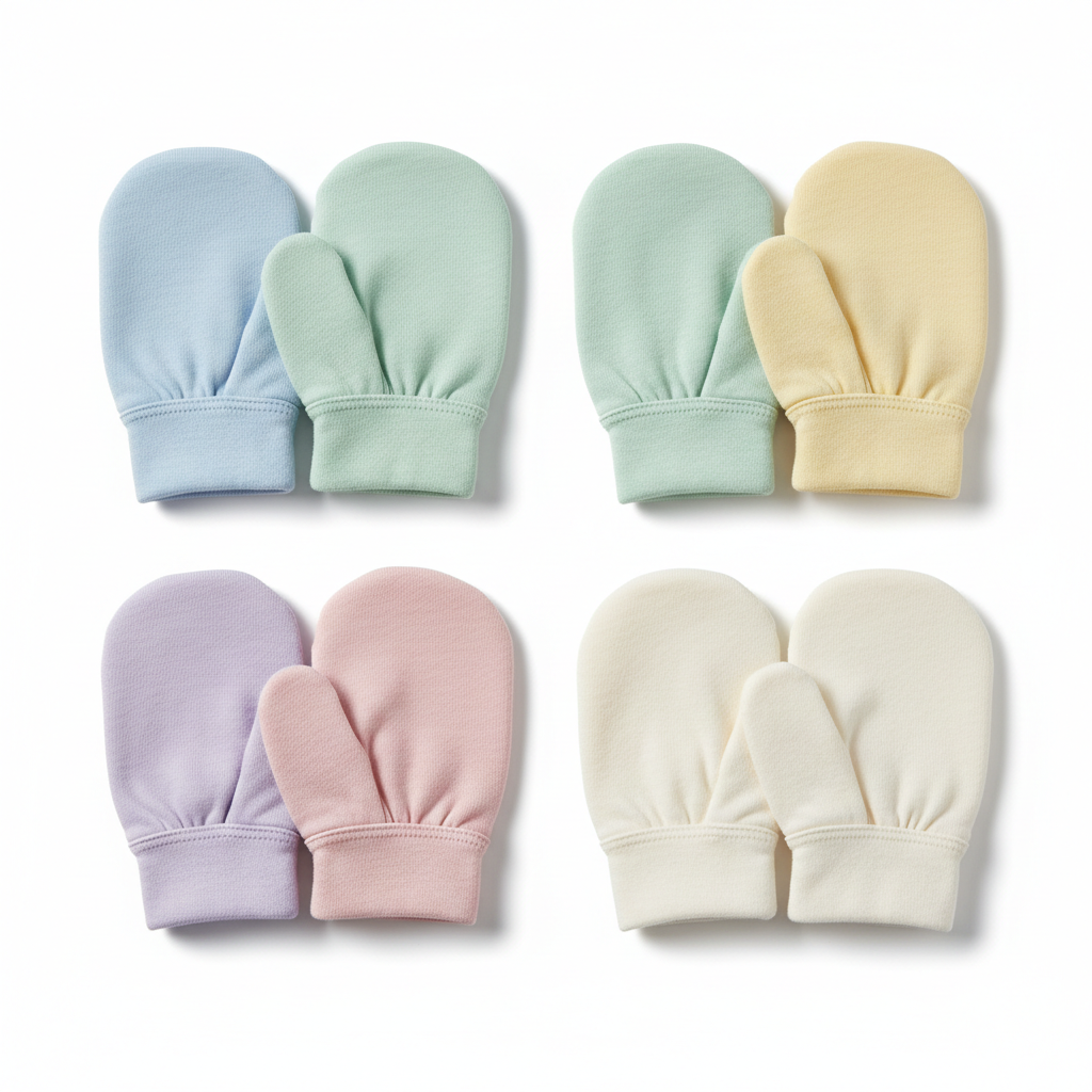 No-Scratch Baby Mittens