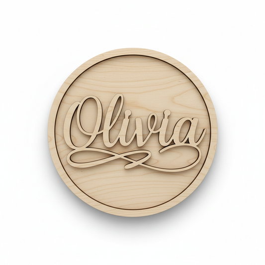 Personalized Baby Name Sign