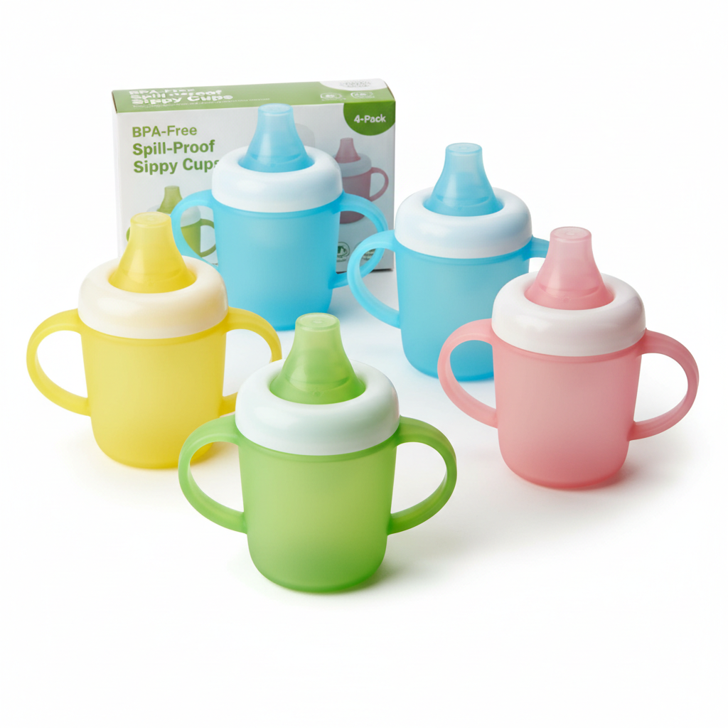 Spill-Proof Sippy Cups